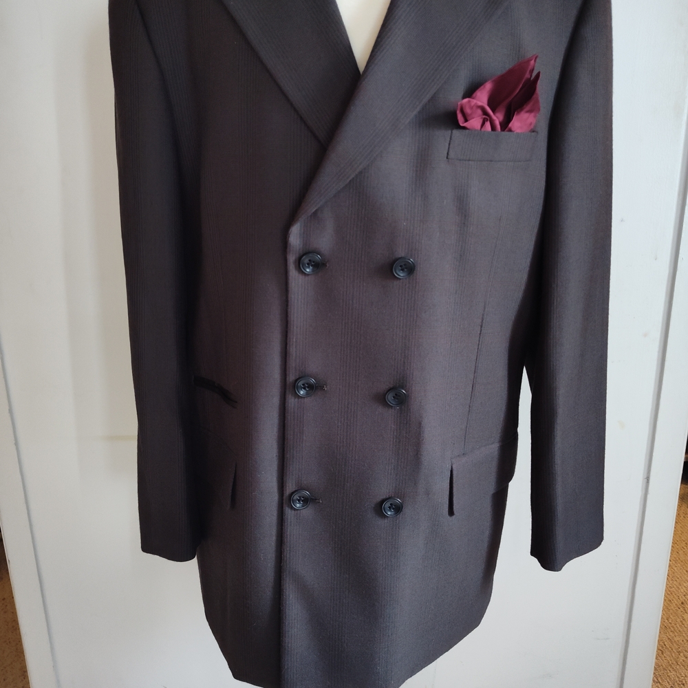 6 Button 3pc Double Breasted  Suit